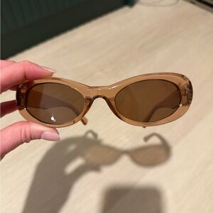 MANGO Chic Brown Sunglasses